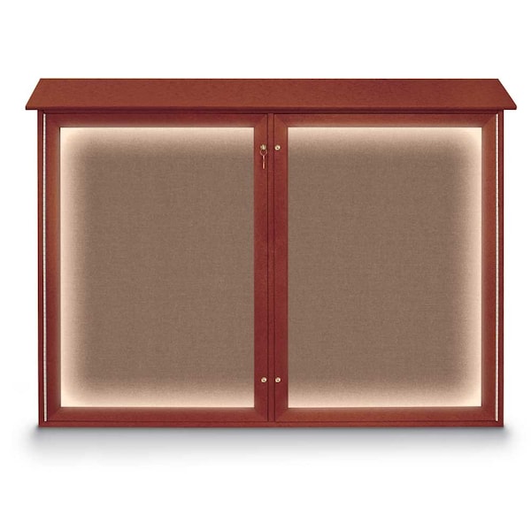 Open Faced Traditional Corkboard, 72x48"